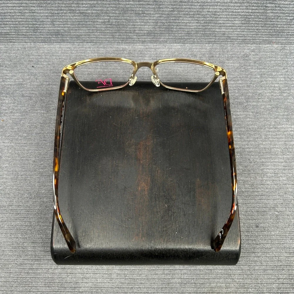 Diane von Furstenberg DVF8051 210 Burgundy Tortoise Y2k Eyeglasses 49-16-135